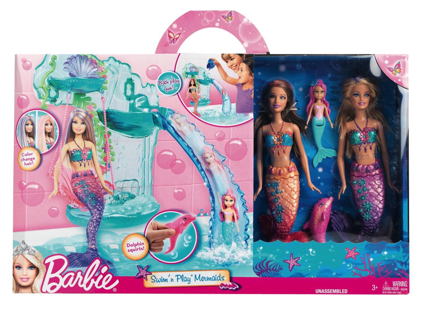 mermaid barbie family